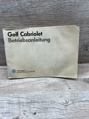 Betriebsanleitung golf i - betriebsanleitung, vw