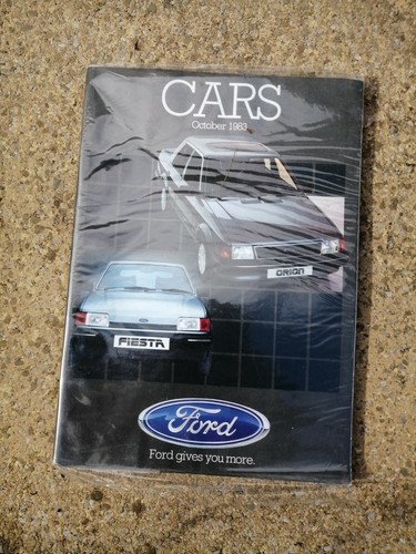 Ford 1983 prospekt mit - prospekt,