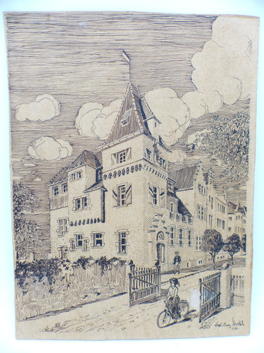 Original zeichnung studentika - original,