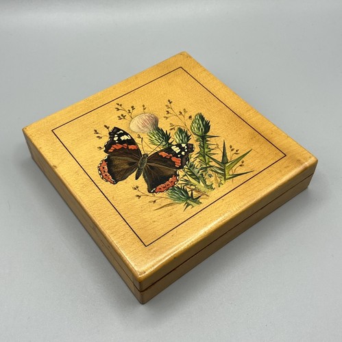 Zauberhafte antike holz dose - zauberhafte,