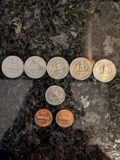 Amerikanische Münzen Quarter Dollar /USA 