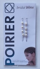 Poirier bridal blinx - Haarschmuck - Hochzeit - White Pearl - OVP