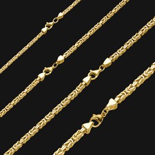 Vergoldete Königskette 925