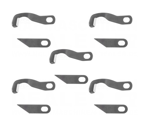 Satz overlockmesser für - 5x,