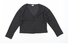 Schwarze strickjacke pullover - schwarze,