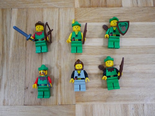 Lego figur figuren castle - 6x,