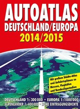 Autoatlas deutschland europa - autoatlas, deutschland/europa