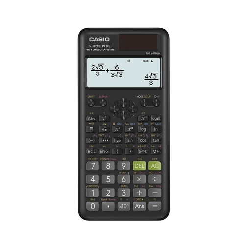Casio 87de plus 2nd edition - fx-87de,