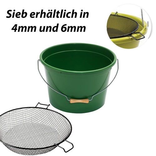 Futtereimer 13l madensieb - futtereimer,