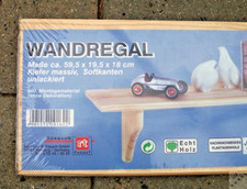 Wandregal Holz ca. 60 x 20 cm