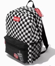 Coca-Cola Karierter Rucksack