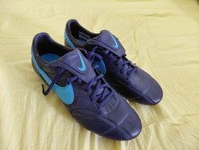 Fussballschuhe NIKE Leder Blau