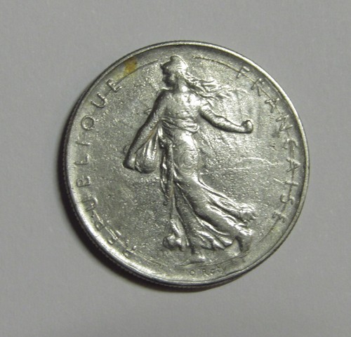Franc münze 1960 frankreich - 1,