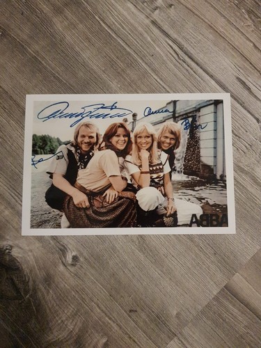 Abba reproautogramm - abba,