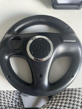 Nintendo Wii Lenkrad Schwarz