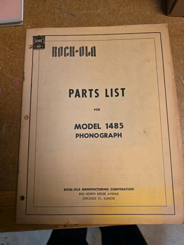 Rock ola parts - rock,