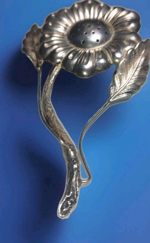 G676 silberne blume als - silberne,