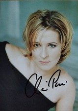 Claudia Pechstein --- Eisschnellauf---  Original signierte AK  :-)