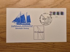 Postkarte mit Schiffsstempel