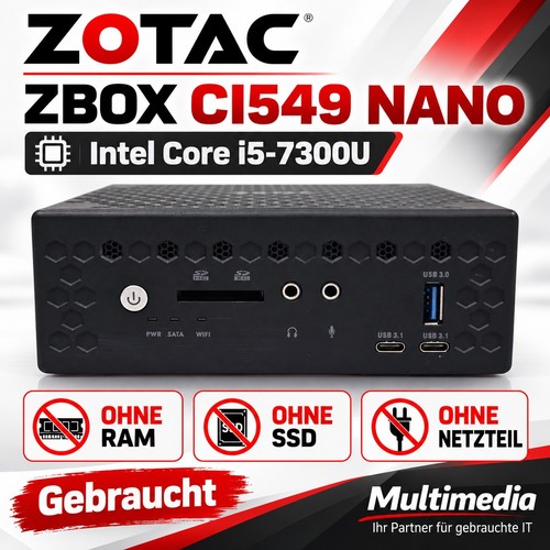 Zotac zbox ci549 nano - zotac,