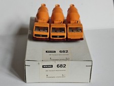 Wiking #682 Händlerkarton mit ALLEN 3 Varianten Betonmischer Readymix    TOPP!!