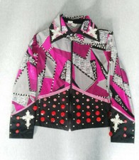 Western Showslinky Apparel, Damen S, pink mit Strasssteinen, top Zustand!