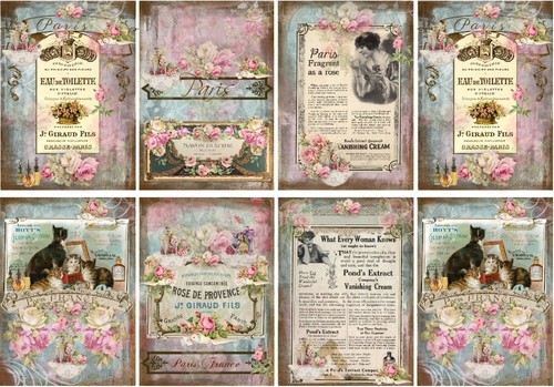Decoupage-Bastelpapier-Softpap