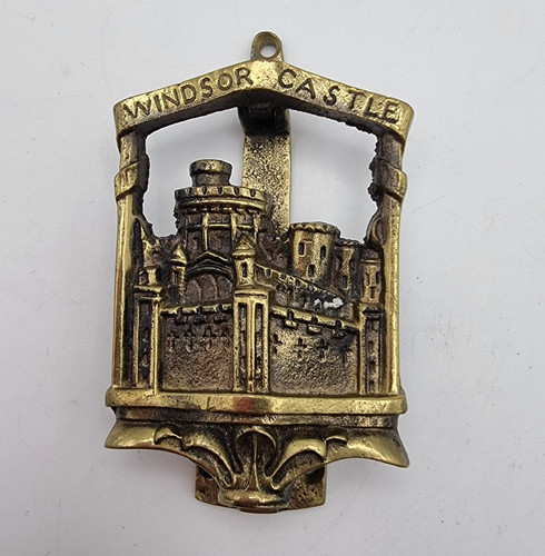Vintage brass windsor castle - vintage,