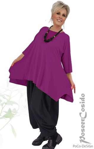 Lagenlook tunika long shirt - long-shirt, a