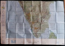 Flug- und Seekarte Südindien