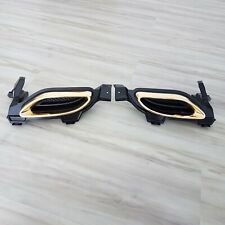 GOLD AMG Mercedes-Benz C-KLASSE W205 Auspuffblenden Verkleidung Endrohre tuning