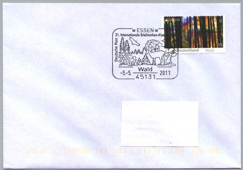 Tiermotiv stempel des - des, jahres