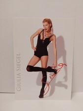 Giulia Siegel Autogramm Signiert AK