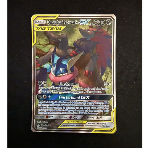 Pokémon karte quajutsu - karte:,