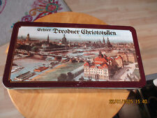 Sammel/Blechdose Echter Dresdner Christstollen - 26x 13x 8 cm