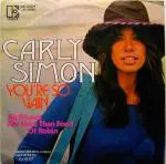 Carly Simon Youre So Vain
