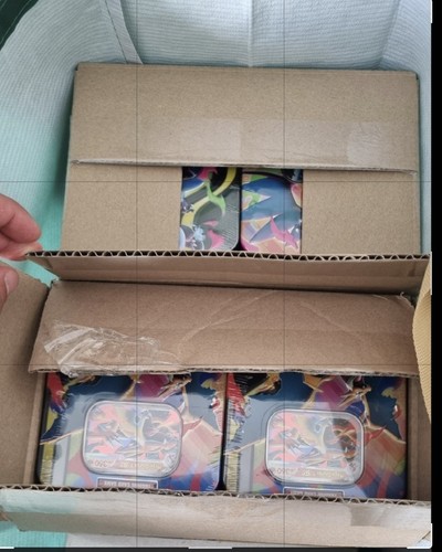 Pokemon tin boxen glurak und - pokemon,