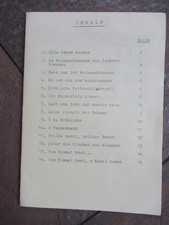 Weihnachtslieder, Heft, 14 Texte und Noten