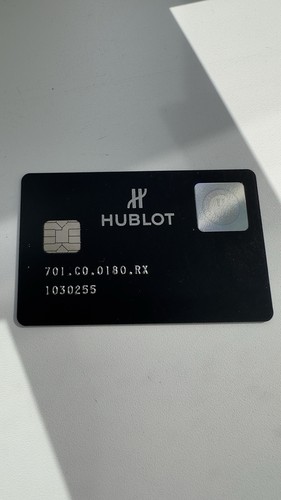 Hublot card ref - –,