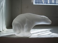 Eisbär DDR Glas matt 8 cm