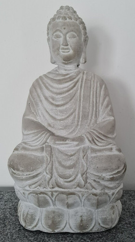 Buddha grau beton deko feng - buddha,