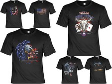 Cowboy Western Country Rodeo Poker Motiv T-Shirt - Western - Countrykleidung