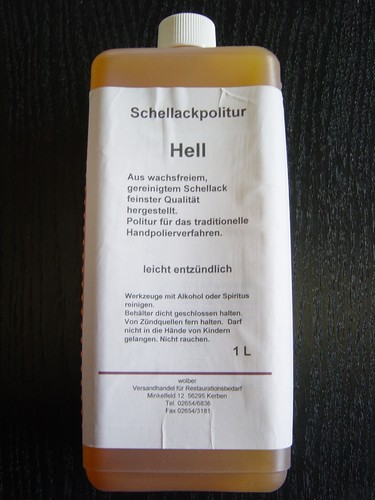 Politur-Schellackpolitur-Balle