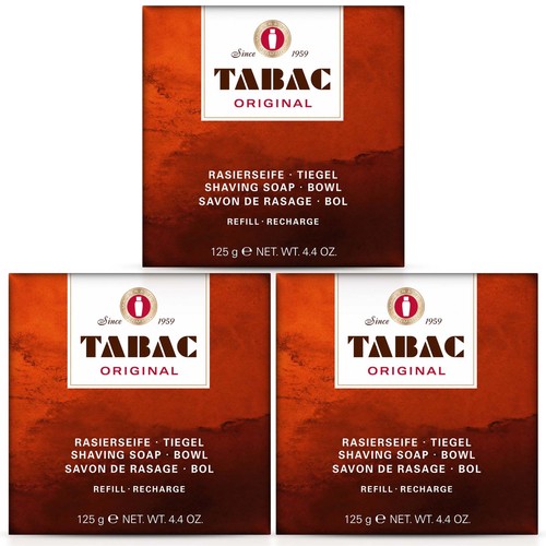 Tabac original rasierseife - 3x,