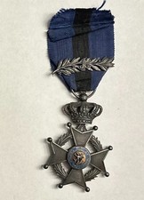 Belgien, Orden Leopold II. / Ritterkreuz am Band mit Lorbeerzweig