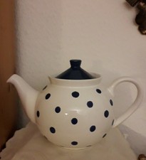 Teekanne - Weiß /Blau-Wächtersbach Fun Factory - Keramik 1,75 L