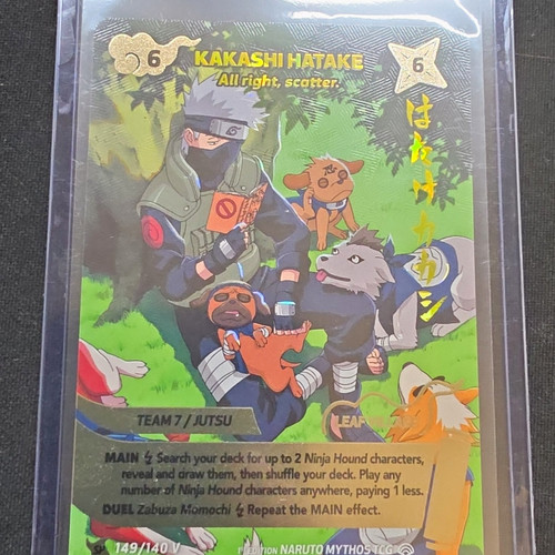 Naruto mythos tcg kakashi - naruto,