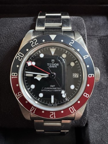 Tudor black bay gmt pepsi - tudor,