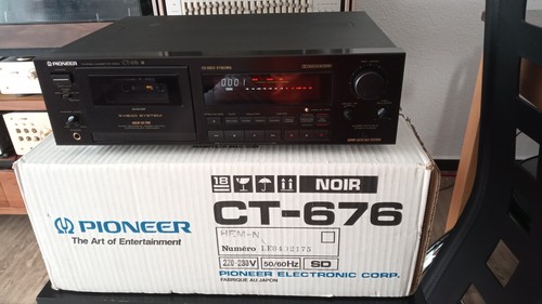 Tapedeck pioneer 676 - ct,