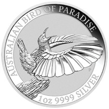 1 $ Dollar Birds of Paradise Victoria Paradiesvogel Australien 1 oz Silber 2018